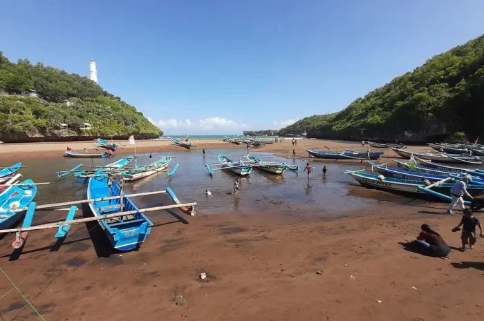 Pantai Baron Jogja, Pantai Indah dengan Biota Laut Memukau di Gunung Kidul